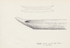 148 Panama - canoa monoxila degli Indios di San Blas 