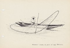 166 Messico - canotto d pesca sul lago Patzcuaro 