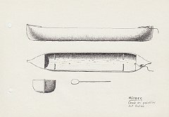 175 Messico - canoa dei pescatori del Belze 
