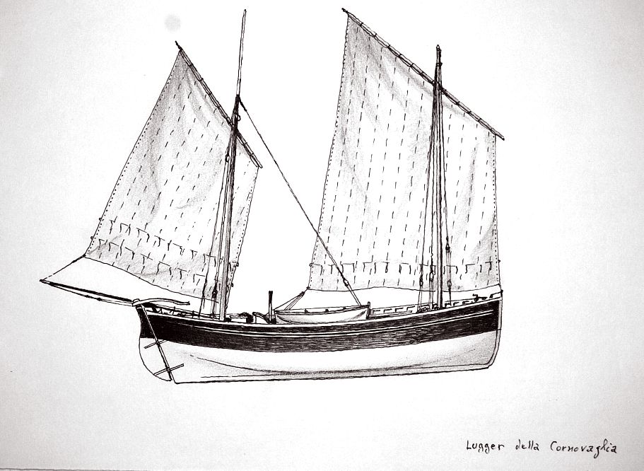 Lugger della Cornovaglia