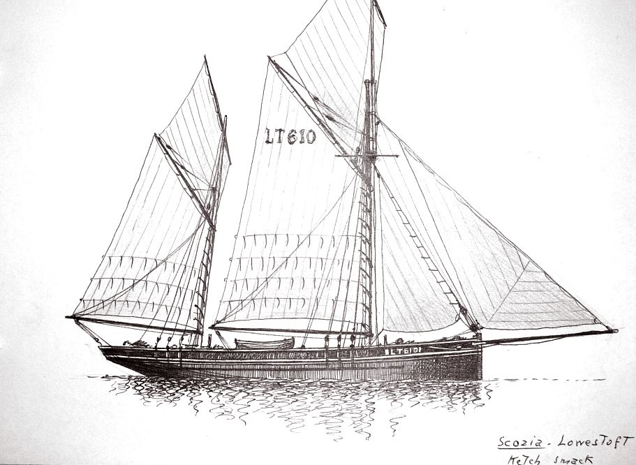 Scozia - Lowestoft - ketch smack