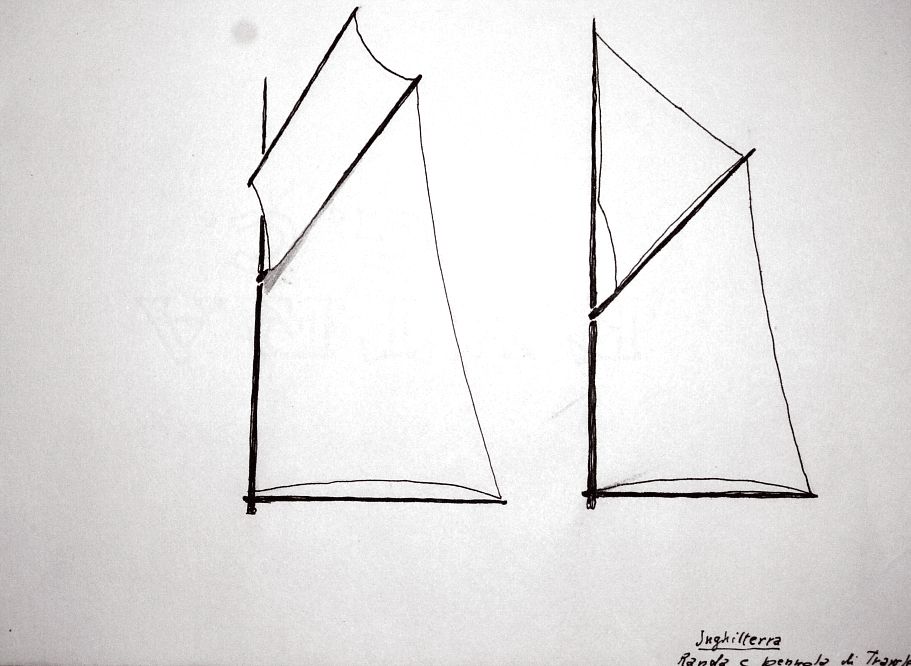 Inghilterra - randa e pennola di trawler