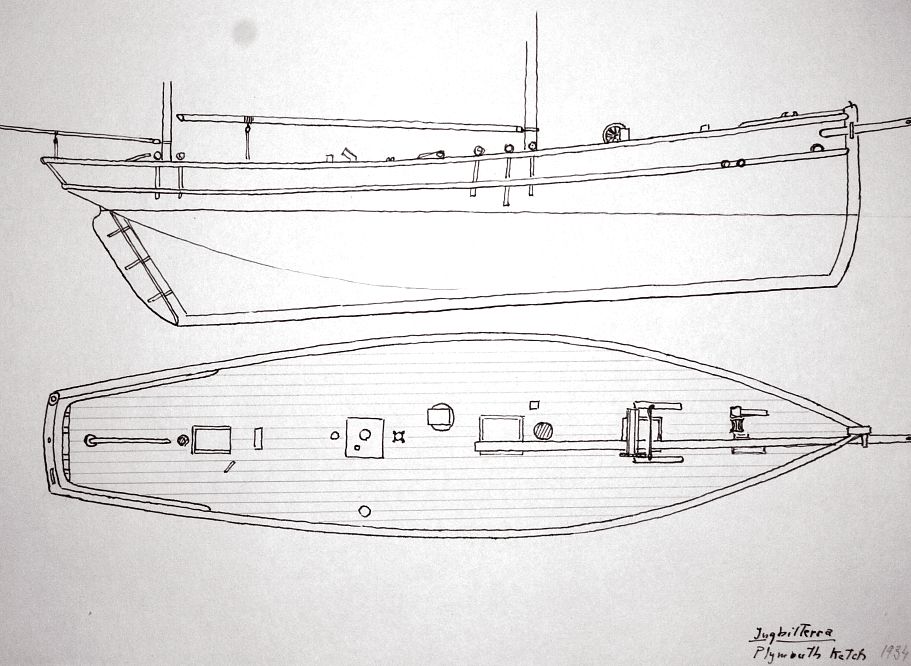 Inghilterra - Plymouth ketch, 1934