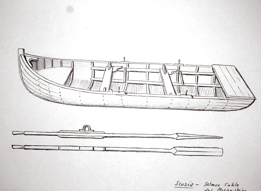 Scozia - Salmon Coble del Morayshire