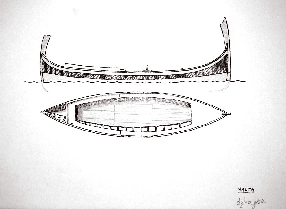 Malta - dghajsa