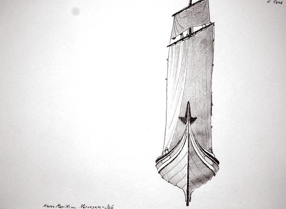 Norvegia - Femboring di Raha - Museo Marittimo Norvegese - Oslo