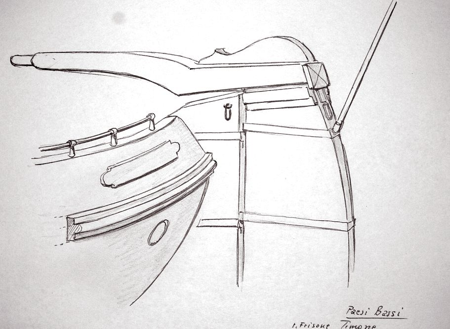 Paesi Bassi - Isole Frisone - timone