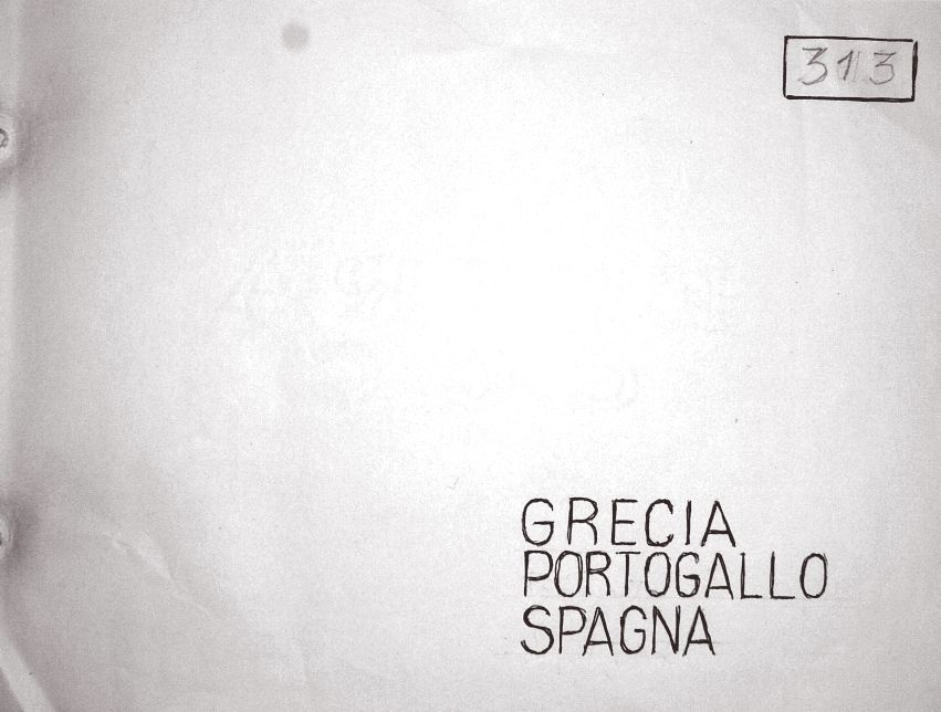 Grecia - Portogallo - Spagna