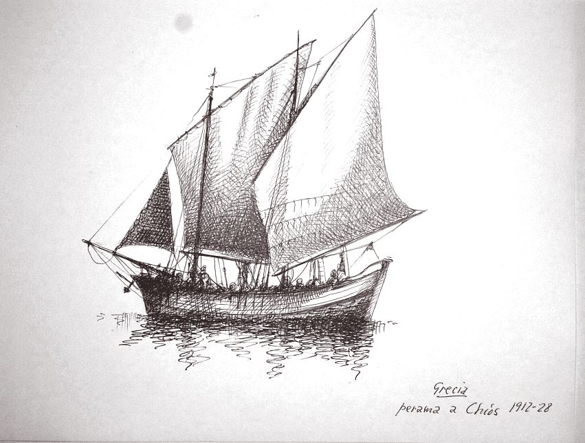Grecia - perama a Chios 1912-28