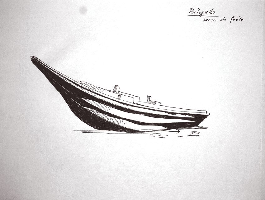 Portogallo - barco de frete
