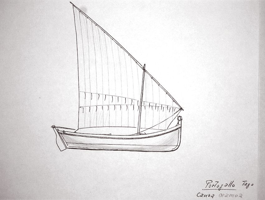 Portogallo - Tago - canoa oramoa