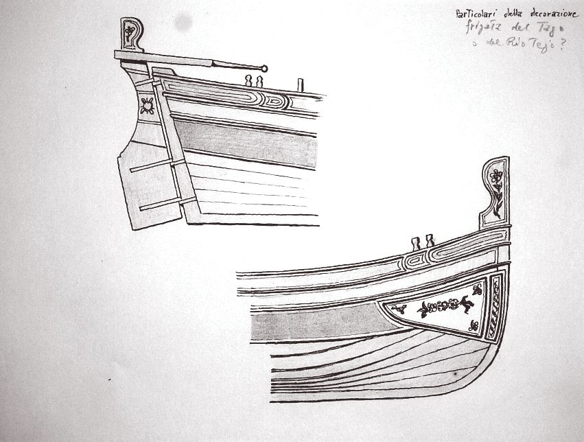 Particolari della decorazione