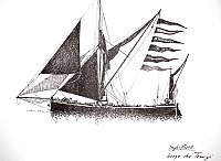  Inghilterra - Barge del Tamigi