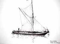  Inghilterra - Barge del Tamigi
