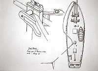  Inghilterra - presa per il traino della rete - sloop