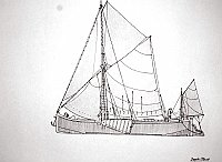  Inghilterra - Thames Barge, 1944