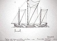  Germania - Pommerscher Haffkahn - Mollenkahn - L 40 m - cabotiero delle lagune di Stettino, della Peene e della Bodden fino al Mecklenburg