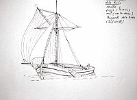  Xona dell'Ems e della Frisia - Matte o Pogge (tedesco) mot (neelandese)  trasporto della troba (Torfschiff)