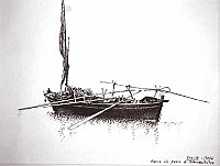  Grecia - Corfù - barca da pesca di Paleocastritsa