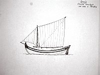  Grecia - piccola sacoleva con vela a tarchia