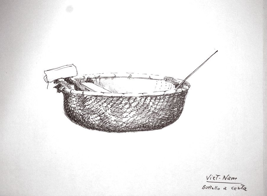 Vietnam - battello a cesta