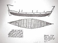  Indocina - Danang - barca composita: cesta combinata con tavole di rialzo del bordo libero. L piedi 27 (Tav.1)