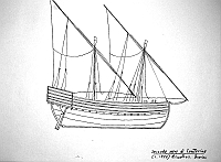  Seconda nave Contarina (circa 1550) - ricostruzione Bonino