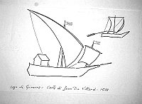  Lago di Ginevra - Carta di Jean Du Villard - 1588