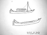  Burchielli del Brenta (da acquaforte del 1700)