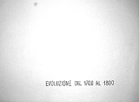  Evoluzione dal 1700 al 1800