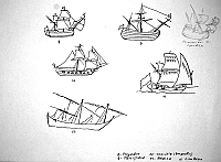  8 - Fregadon, 9 - Marsigliana, 10 Checchia (Bregantin), 11 - Polacca, 12 - Cimbero