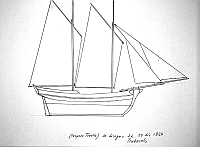  (Gaspare Tonello) da disegno del 29 dicembre 1824 - trabacolo