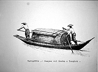  Thailandia - sampan sul Menam a Bangkok