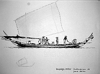  Arcipelago malese - imbarcazione da pesca baiau