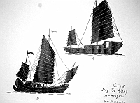  Cina - Yang Tze Kiang - A) Hangkou  B) Ningpo