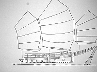  Schema di giunca militare (?)