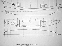  Antica giunca cinese (sec. XVIII) scala 1:240 (tav.5)