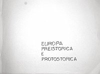  Europa preistorica e protostorica