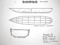  Romagna - Po - schema probabile di carabus a due pelli (secondo M. Bonino). Tipologia completamente scomparsa