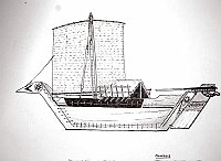 Mombasa - mtepe, a scafo cucito. Da modellino di Fort Jesus