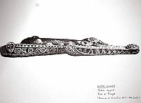  Nuova Guinea - Medio Sepik - prua di piroga (Museu of Primitive Art - New York)