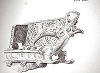  Nuova Zelanda - fregio di prua di canoa da guerra maori