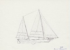 133 USA - Baia di Chesapeake - log brogan 