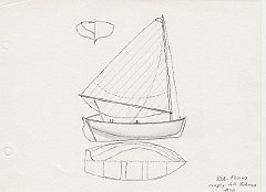 167 USA - Florida - dinghy delle Bahama - 1898 