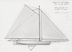 199 Schema di Sand Bagger - Baia di New York - bilanciamento con sacchetti di sabbia 