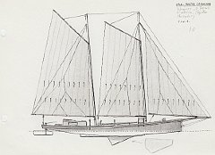 211 USA - North Carolina - schooner 'oyster shapie' 
