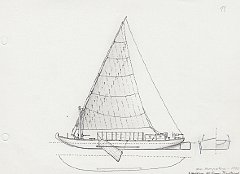 212 New Hampshire - 1886 - gundalow del fiume Piscatagua 