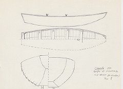 229 Canada - 1900 - Golfo di San Lorenzo - ice boat - a clinker 