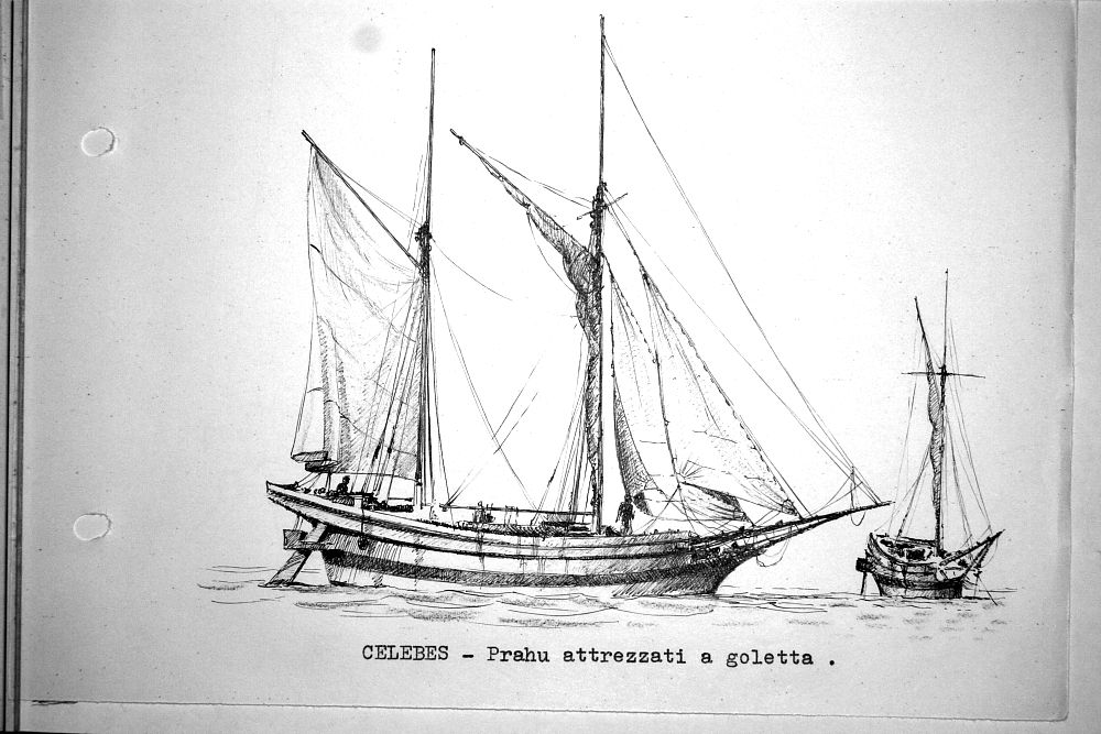Celebes - Prahu attrezzati a goletta