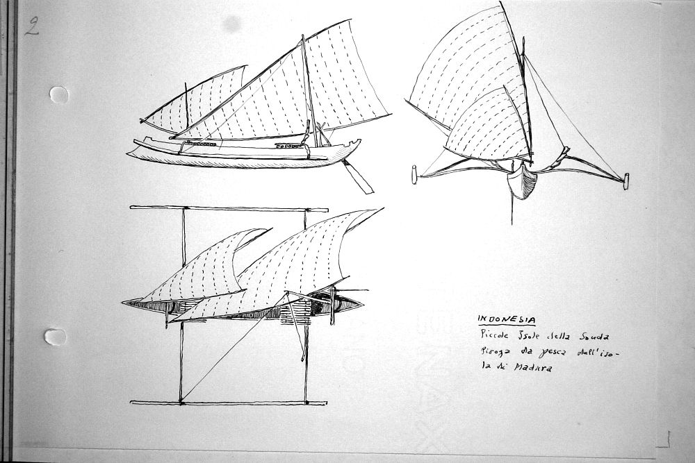 Indonesia - Piccole Isole della Sonda - piroga da pesca dell'Isola Madura